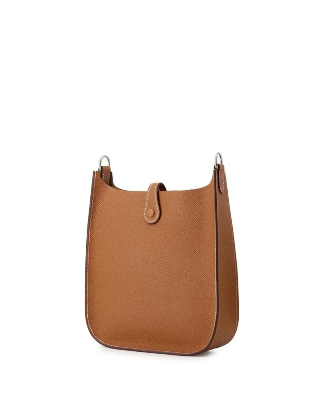 Hermes Evelyne TPM Series Gold Silver Epsom Handbag